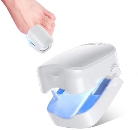 Shinekoo Nail Fungus Cleaning Light Device, Nail Fungus Laser Treatment for Fingernails and Toenails, Rechargeable Nail Fungus Remover UV Sterilization and Disinfection Nail Lamp