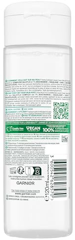 Garnier Pure Active Salicylic Peeling Liquid Care - Verfeinert die Poren - Mit 7% [Niaciamid, Squalane, AHA & Sallicylsäure] - 120 ml