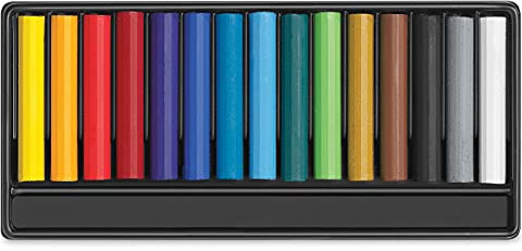 Caran d'Ache 7002.815 Swisscolor wasserfeste Wachs-Pastell Farbstifte 15 Stück bunt