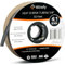Wirefy Guaina Termorestringente 15,4 mm - Tubo Isolante 4:1 - Interno Adesivo - Nero - Rotolo 15 m