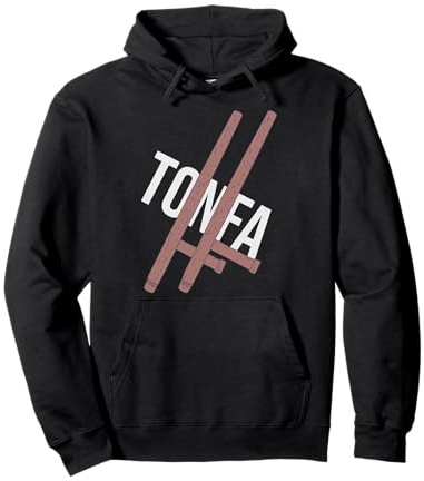 Tonfa - Tong Fa Pair - Okinawan Fighting Pullover Hoodie