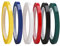 WUDQIJI Lot de 6 rouleaux de ruban adhésif pour tableau blanc - 5 mm x 66 m - Pour tableau blanc - Pour tableau blanc - Gridding Tape - 6 couleurs - Pour le marquage artistique - Artisanat (5 mm)