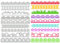 BENECREAT 9 Styles Geometrie-Spitzen-Stanzformen, Metall-Spitzen-Banner-Kantenrand-Stanzungen Prägeschablonen Vorlage Für Herstellung von Papierkarten, Scrapbooking, Album