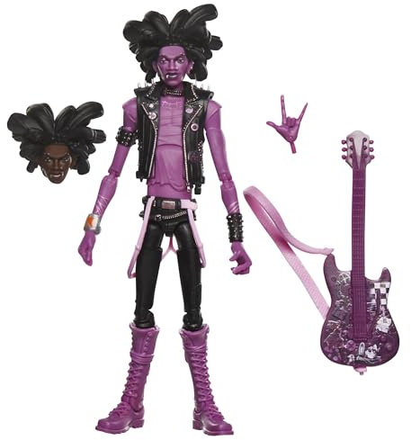 Spider-Man Hasbro Marvel Legends Series, Spider-Punk, action figure ispirata al film Across the Spider-Verse da 15 cm collezionabile per adulti