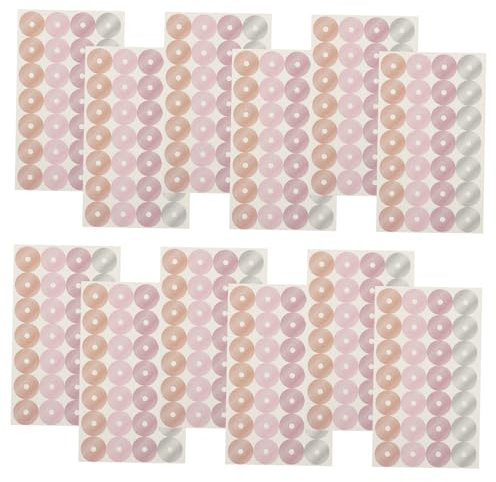 HOODANCOS Selbstklebende Lochverstärkungsaufkleber Für Loseblattpapier 16 Stück Reparatur Aufkleber Für Büro Schule Und Zuhause