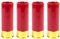 Sarini 4 Vasos, Vasos de Tequila con diseño de Estuche Tipo Cartucho, Mini Vasos de plástico para Whisky, Ron y licores, Fiestas, Festivales y Sets de Regalo