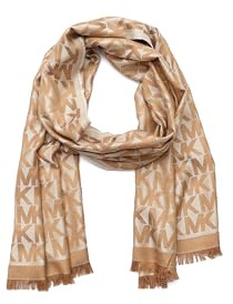 Michael Kors Damen Mk Charm Colorblocked Lws Scarf, Stylish Fashion Accessory For Cold Weather Schal (1er Pack)