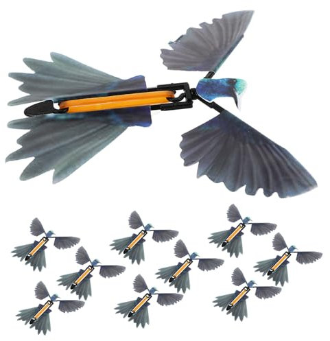 UPKOCH 10stücke Aufziehspielzeug Fliegende Hummingbirds Gummiband-antriebene Spielzeuge Für Kreative Und Fördert Spielerisches Lernen Und Interaktion