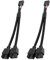 2Pack USB Header Splitter Motherboard 2 Ports Cable USB 2.0 9Pin Female to Dual 9Pin Male Extension Cable Main Board Splitter Nylon Braided for Computer Internal Motherboard