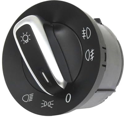 Hauptlichtschalter Scheinwerfer Kompatibel Mit VW Für Amarok Für Caddy III 2005–2014 2015 2016 Auto-Frontlampen-Scheinwerfer-Steuerschalter-Taste Nebelscheinwerfer-Steuerschalterknopf 5ND941431A