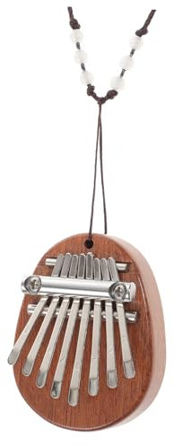 JOINPAYA Holz Daumenklavier Klang Mini Daumenklavier Lustiges Kreatives Musikinstrument Zum Aufhängen Und Leicht Tragbar