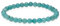Lebensquelle Plus Kugelarmband | Perlen Armband 6 mm | Hochwertiges Edelsteinarmband | Natur Stein Edelsteinarmband dehnbar (Amazonit)