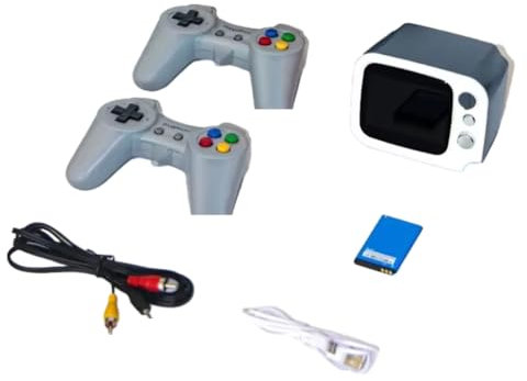 yasoe H7 TV Game Console Video Game Player Double Wireless Gamepae Console 3,5 Pouces Écran HD Gray
