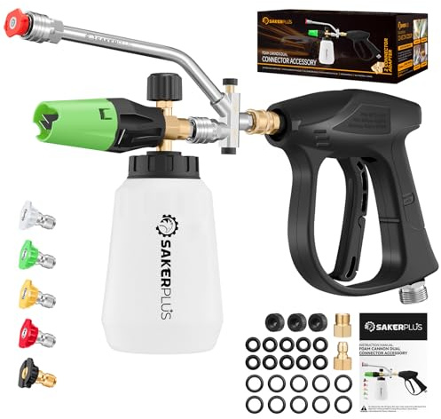 SakerPlus Foam Cannon Dual Connector Accessory