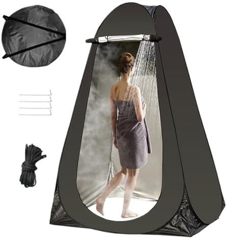 Popup Changing Tent, Popup Privacy Tent, Waterproof Changing Shelter For Camping - Temporary Dressing Room Shelter Design with Carry Bag For Beaches Sports Venues Vacation