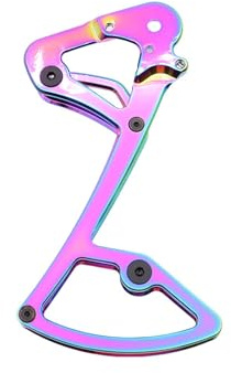 Violiica Elektrisches Schaltwerk für Fahrrad Sram Nx Gx X01 Xx1 Apex Rival Force Eagle CNC-gefräst 7075T651 Aluminiumlegierung, Schwarz