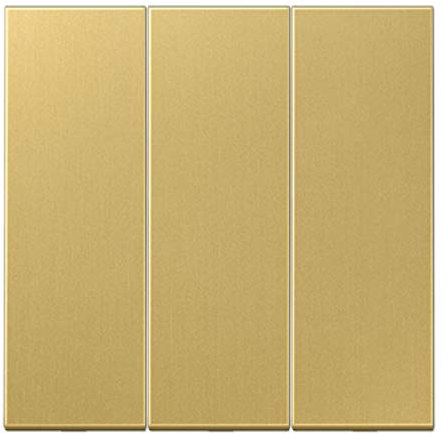 Jung – Touche Triple Triple Pour Interrupteur poussoir en laiton Classic