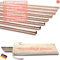 GERNEO® - Labor geprüft - Strohhalm wiederverwendbar 304er Edelstahl - 8er Set + Reinigungsbürste + ToGo Bag - Rückgaberecht, kindergeeignet, rostfrei & umweltfreundlich (Kupfer-Gerade-8mm)