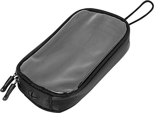 X AUTOHAUX - Borsa da serbatoio magnetica universale da 17,8 cm, custodia porta telefono, borsetta sella in pelle sintetica impermeabile per moto