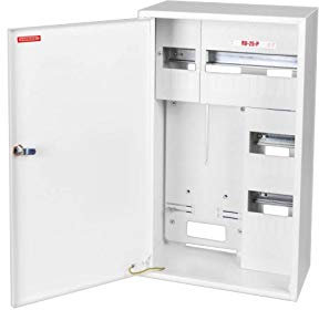 Zählerschrank Sicherungskasten Verteilerkasten AUFPUTZ 1-3 PHASEN IP30 (3PHASEN 25 Sich RU-25-P)