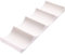 HEMOTON Wine Rack European Style Plastic Wine Bottle Holder Stand Storage Organizer for Kitchen Countertops, Bar, Hotel, Restaurant, Pantry, Fridge - Rack Holds 4 Containers (Creamy-white)