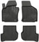 MOTOS Gummimatten Auto Fussmatte passend für SEAT Leon II 2005-2012 Hatchback Verbessern Sie Ihren Reisekomfort mit Antirutschmatte Auto No.77 - Allwetter fußmatten Auto, Schutz vor Verschmutzung
