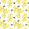 linoows 20 Servietten, Nutztiere, die Honigbiene, Bienen und Waben 33x33 cm