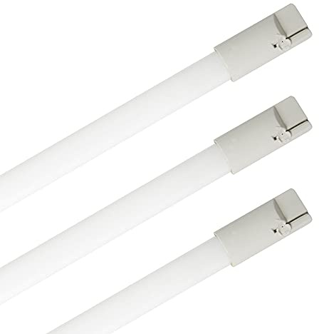 NCC-Licht 3x Leuchtstofflampe Röhre T2 8W/860 420lm Tageslichtweiß 6000K | Leuchtstofflampe aus Glas, kühles Licht für Arbeitsbereiche