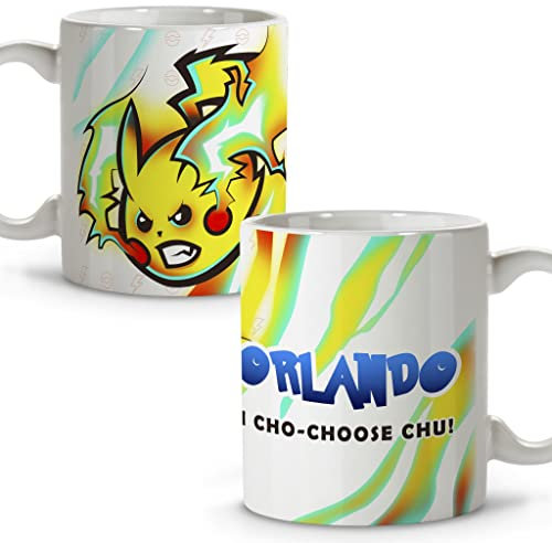 LolaPix Taza personalizada con nombre. Regalos Frikis personalizados. Tazas personalizadas de cerámica. Varios diseños y colores de Interior.