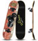 Sefulim 31 x 8 Zoll komplettes Skateboard 7-Schicht kanadischer Ahorn Double Kick Deck Concave Cruiser Trick Skateboard für Jungen Mädchen Teens Erwachsene Anfänger