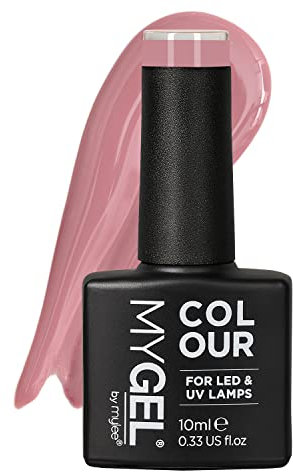 MyGel by Mylee Flushed Cheeks Smalto Gel Semipermanente 10 ml UV/LED Nail Art Manicure Pedicure per Uso Professionale e Domestico - Lunga Durata e Facile da Applicare
