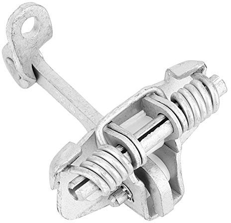 Akozon Butée de Charnière, Butée de Charnière de Porte Avant en Alliage D'aluminium, Sangle de Butée de Charnière Droite Gauche 9181C8 pour 206 5DR 3DR Tous les Modèles