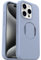 OtterBox OtterGrip Symmetry Case for iPhone 15 Pro for MagSafe, Drop Proof, Protective Case with Built-In Grip, 3x Tested to Military Standard, Blue