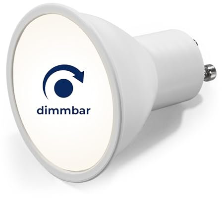 McShine - LED-Leuchtmittel GU10 Neutralweiß | MS-60dimm | LED Strahler 6W, 510lm 4000K, Abstrahlwinkel 120° PAR16 LED Lampe ersetzt 50W Halogen Leuchtmittel, dimmbar 1 Stück