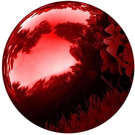 BESPORTBLE Gartenglobus Spiegel Reflektierende Kugeln Edelstahl Außendekor Moderner Garten für und Garten