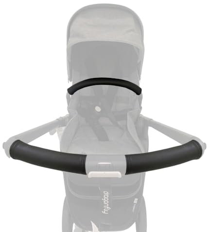 PROTECTIF | Pack Fundas de Polipiel para Manillar y Asa de Transporte Compatible con Bugaboo DRAGONFLY (Se colocan sobre las Fundas originales)