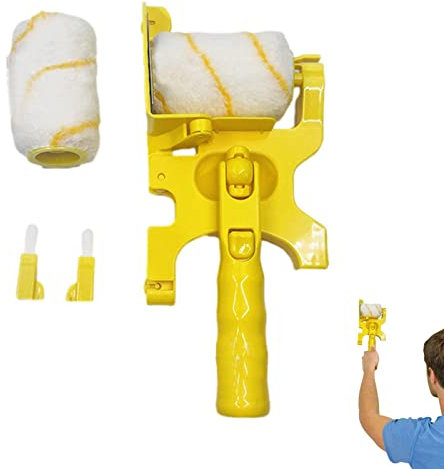 Pinceau À Rouleau De Coupe Bordures Peinture | Outil De Coupe Bordure De Peinture | Ensemble De Rouleau De Peinture | Brosse Rouleau Peinture | Rouleau De Peinture | Bordure Peinture