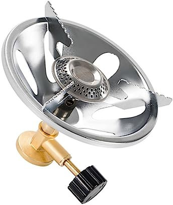 POPETPOP Réchaud Portatif Extérieur Cuisinière à Gaz Portable Cuisinière à Gaz Ustensiles De Cuisine En Acier Inoxydable Réchaud De Camping Gril Extérieur Miniature Cuivre Poêle