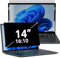 PYS Filtre écran Confidentialité 14 Pouces 16:10 - Protecteur d'écran Anti Espion, Film Anti-Lumière Bleu, Compatible avec HP/Dell/Acer/Lenovo/Thinkpad/Samsung/ASUS