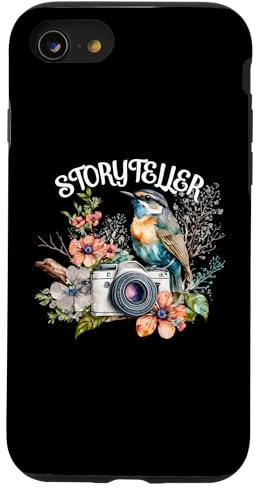 Hülle für iPhone SE (2020) / 7 / 8 Storyteller Kamera Fotografie Vogelfotograf