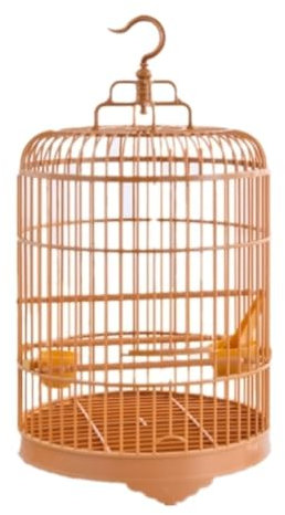 Vogelkäfig Vogelvoliere Runder Vogelkäfig Im Vintage-Stil Für Aufhängen, Tragbarer, Wasserdichter Vogelkäfig, Langlebiger Vogelhäuschenträger Vogelbauer Vogelhaus