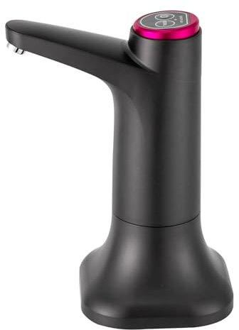 LENDISIY Elektrischer Wasserspender, Pumpe für Wasserflasche, Tragbarer Wiederaufladbarer USB Trinkwasserschalter