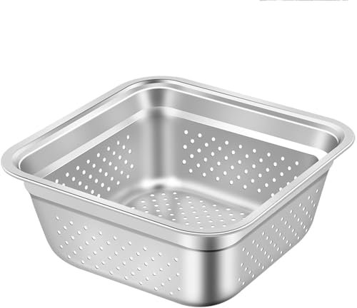 YUHANGCIYE Crisping Baskets,Stainless Steel Basket Inner Insert Air Fryer Basket Replacement Basket Air Fryer Accessories for OG701 Air Fryer