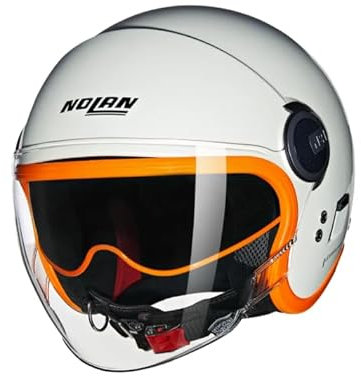 NOLAN HELMET N21 VISOR 06 OCIO 347 L, Pearl/Orange