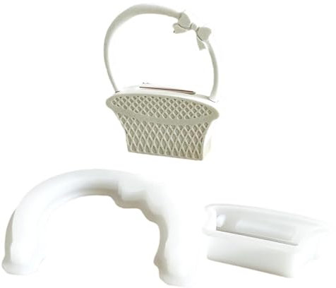 Home Dekoration Form Silikon Ornamente Herstellung Form Korb Geformt Gips Verzierung Form Schmuck Handwerk Werkzeug