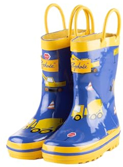 Rydale Kid's Wellington Boots Waterproof Wellies Rain Boot Footwear 4 Colours