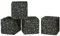 BXI Subwoofer Insulation Mat - 4 Pieces 5 x 5 x 5 cm Bass Reduction Floor Speaker Mat - Thick Large Rubber Cork Anti-Vibration Mats for Heavy Machines and Studio Monitor Stands