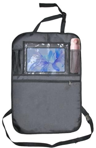 Organizador de asiento de coche genérico detrás del asiento, organizador de asiento trasero de coche, bolsa de almacenamiento para colgar en el asiento trasero, organizador de maletero portapañuelos