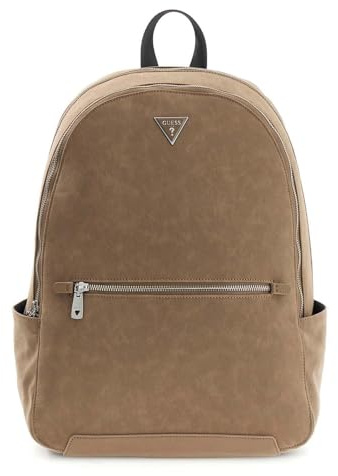 GUESS Rucksack Laptoprucksack mit Laptopfach Torino Backpack Desert Beige taupe
