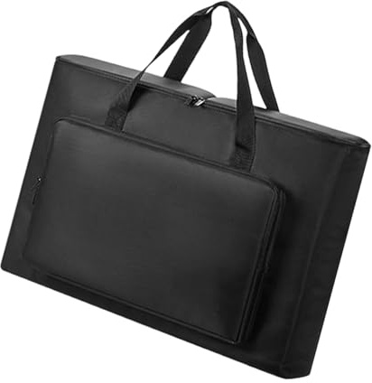 KACCDE 24inch / 27inch Monitor Carrying Case Travel Carrying Bag Protective Box for Desktop Computer Keyboard Cable Professional Bag